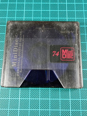 Minidisc Sony TDK used rewritable audio disc 74 minutes