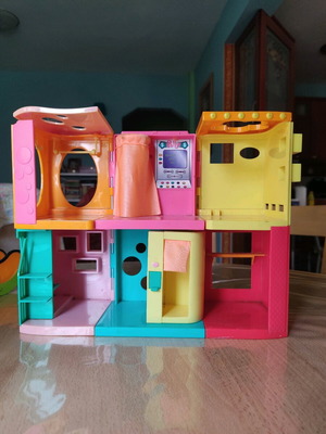 Polly Pocket house used, Mattel 2002, code B6725