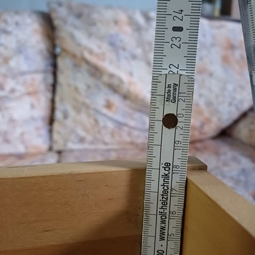 IKEA FÖRHÖJA wall shelf, solid wood