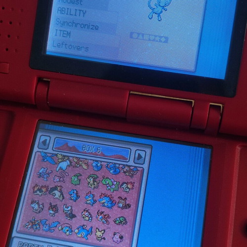 Pokemon SoulSilver original game cartridge used, fully completed save