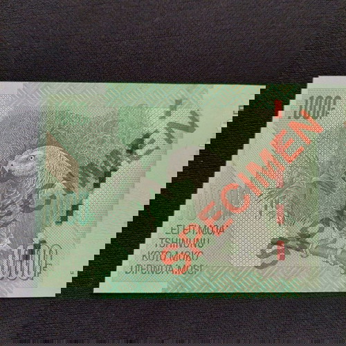 SPECIMEN. CONGO 1000 FRANCS.