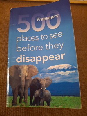 500 Places to See Before They Disappear ταξιδιωτικό βιβλίο μεταχειρισμένο