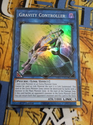 Gravity Controller κάρτα Yu-Gi-Oh! μεταχειρισμένη, Super Rare
