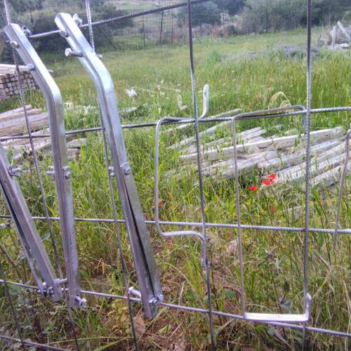 Materials for double spit grill construction used