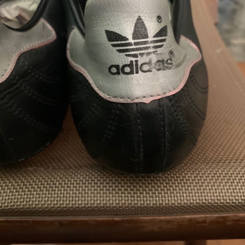 Adidas leather football shoes used, size 42, Bernd Schuster