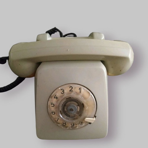 Retro telephone used from 1960s for decoration