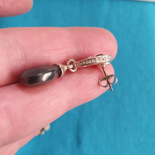 Dyrberg/Kern necklace like new with gift earring and pendant