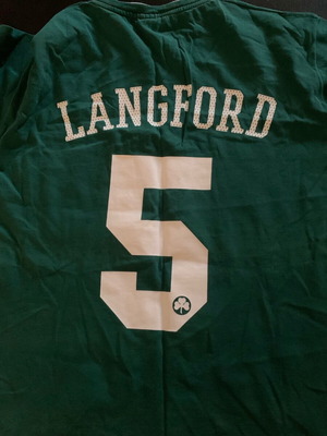 Panathinaikos Basket Large Keith Langford No5 αφόρετο 2018