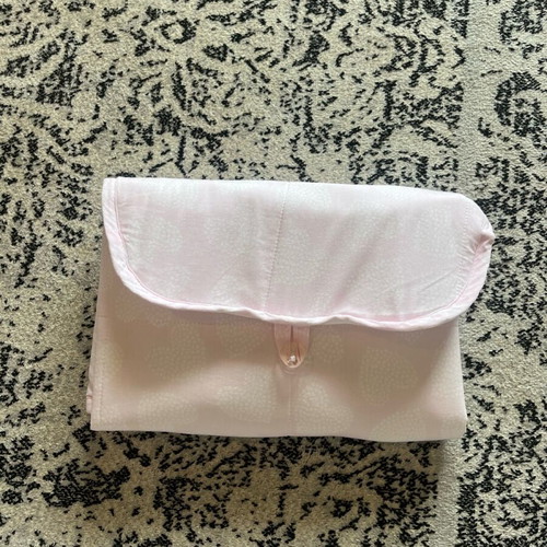 Zara Home changing mat like new pink with heart print