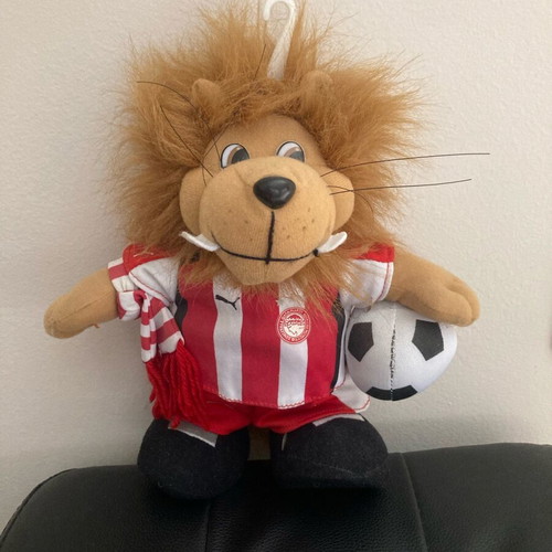 Thryleon football plush doll like new with hanger