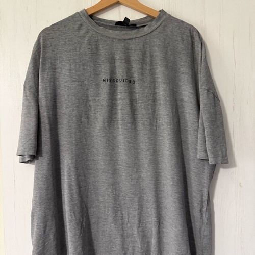 Missguided maternity shirt used, grey, size L