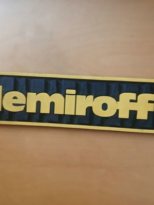 Bar mat Vodka Nemiroff used