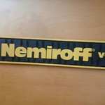 Bar mat Vodka Nemiroff used