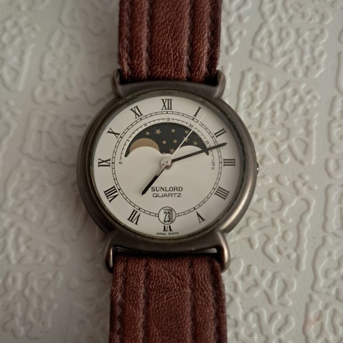 Sunlord wristwatch with moon phase