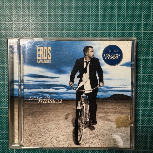 Eros Ramazzotti Dove C’e musica CD like new