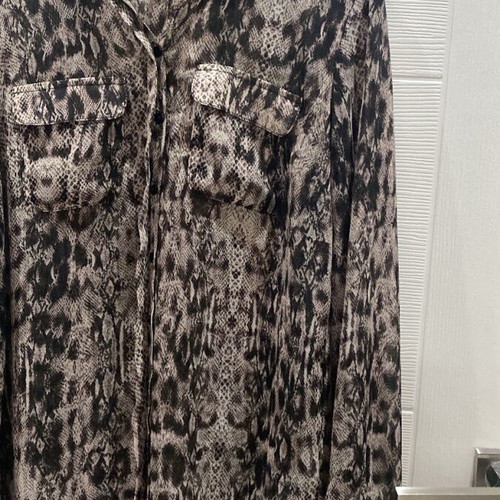LC Waikiki women's blouse like new, animal print size M