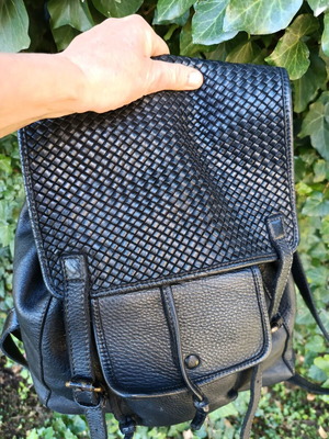 Passagio Leather leather backpack like new
