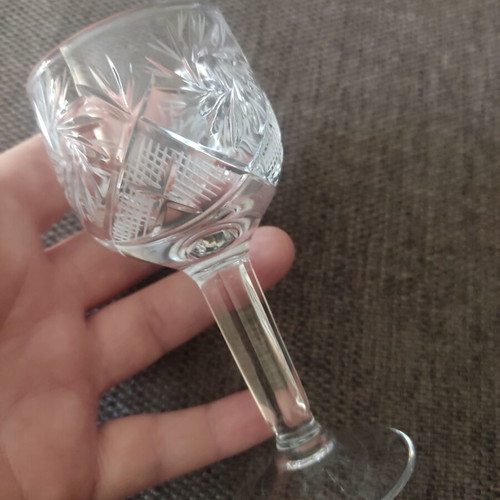 Vintage Nachtmann Liqueur Glasses Set of 5 Like New