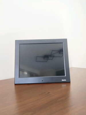 Hama digital photo frame 8 inch black matte like new