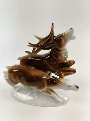 Vintage πορσελάνινο διακοσμητικό Carl Scheidig Gräfenthal σαν καινούργιο