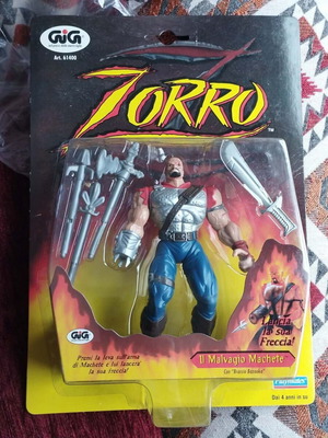 Original Zorro Evil Machete figure with Arm Cannon 1997 excellent condition