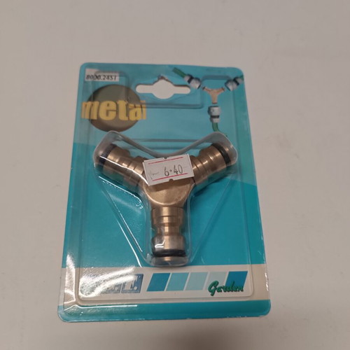 Triple Tap Connector for Quick Connectors GF Brass