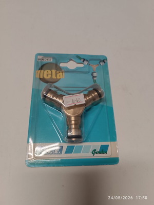Triple Tap Connector for Quick Connectors GF Brass