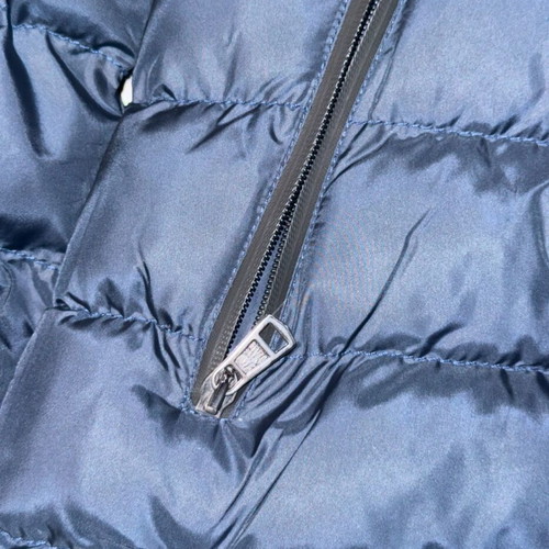 Moncler Women’s Down Jacket XS like new, navy with fur hood