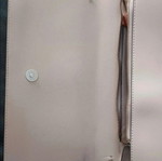 Valentino crossbody bag used, beige with wear marks