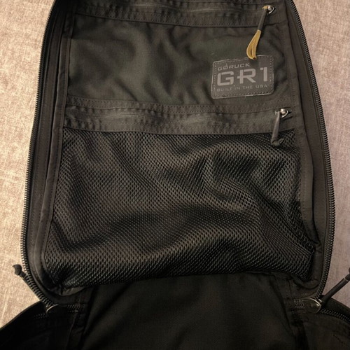 Goruck Gr1 Backpack USA very good condition, black