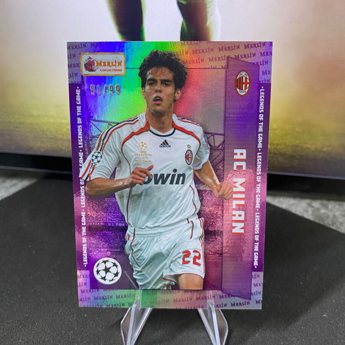 Kaka /99 card Milan 2023-24 Topps Merlin Heritage UEFA new