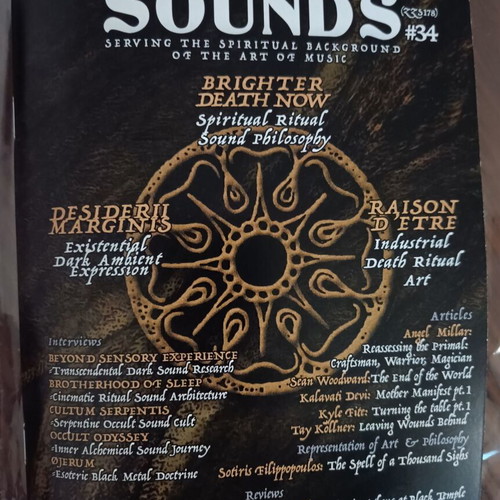 Zazen Sounds Magazine Issue 34 new, ambient and dark music