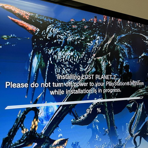 Lost Planet 2 PS3 game like new, Japanese edition