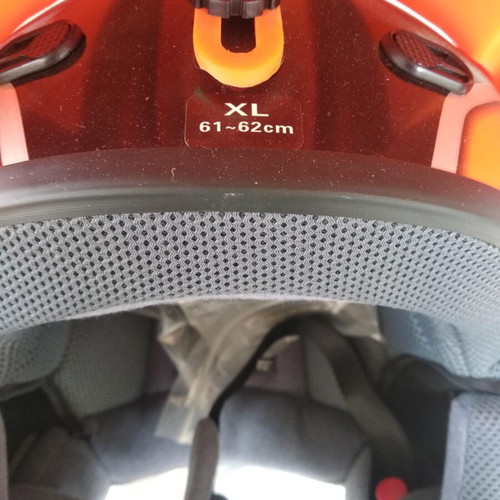KBC Motocross helmet unused, size XL