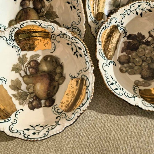 Rosenthal Sanssouci porcelain set 1+6 like new with gilded details