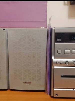 AIWA XR-EM20 Hi-Fi sound system with CD and cassette player