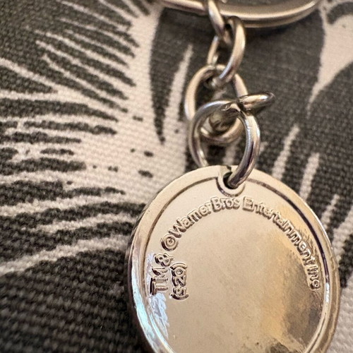 Harry Potter Platform 9 ¾ Keychain silver new