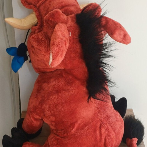 Lion King Pumba plush toy from Disneyland Paris, 60cm
