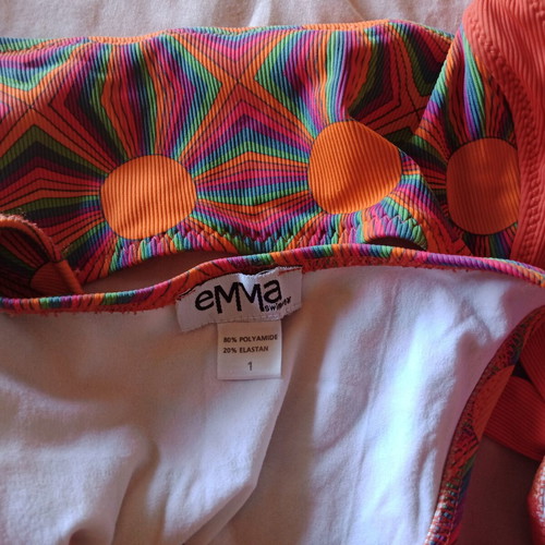 Emma Swimwear multicolor, like new, with pouch, size S