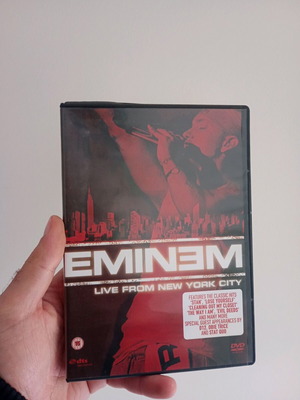 Eminem Live From NYC DVD μεταχειρισμένο
