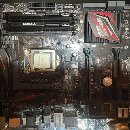 Z170 motherboard with i5 6400 and 16GB RAM