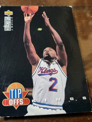 1994-95 Upper Deck Collector's Choice International Spanish #188 Tip Offs Mitchell Richmond card used