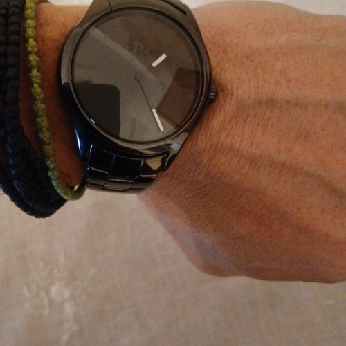 Kraftworks men's watch like new with ceramic bracelet