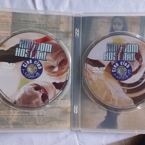 Kingdom Hospital DVD series used, Stephen King, fantasy thriller