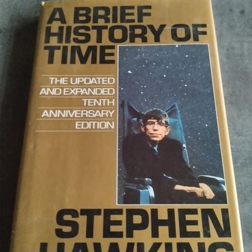 A Brief History of Time by Stephen Hawking hardcover like new