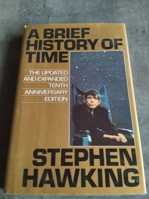 A Brief History of Time by Stephen Hawking hardcover like new