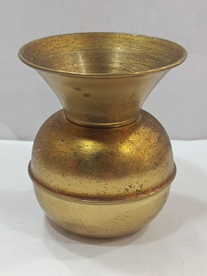 Vintage διακοσμητική μινιατούρα πτυελοδοχείου από ορείχαλκο σαν καινούργιο