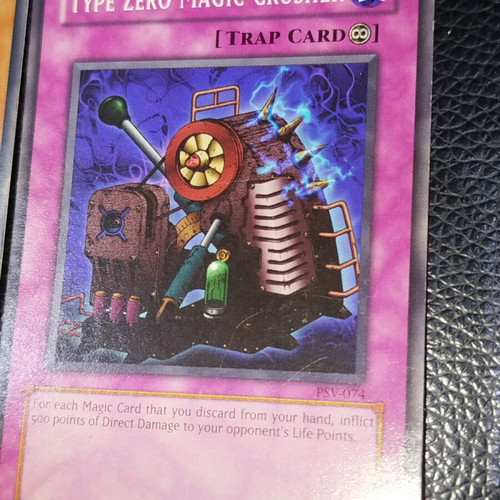 Type Zero Magic Crusher PSV-074 YuGiOh Pharaoh's Servant used