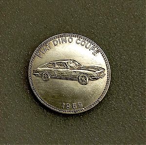 Shell Token - Famous Sports Cars Fiat Dino Coupé 1969