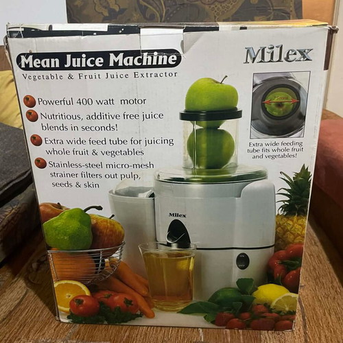 Milex Mean Juice Machine 400W juicer new